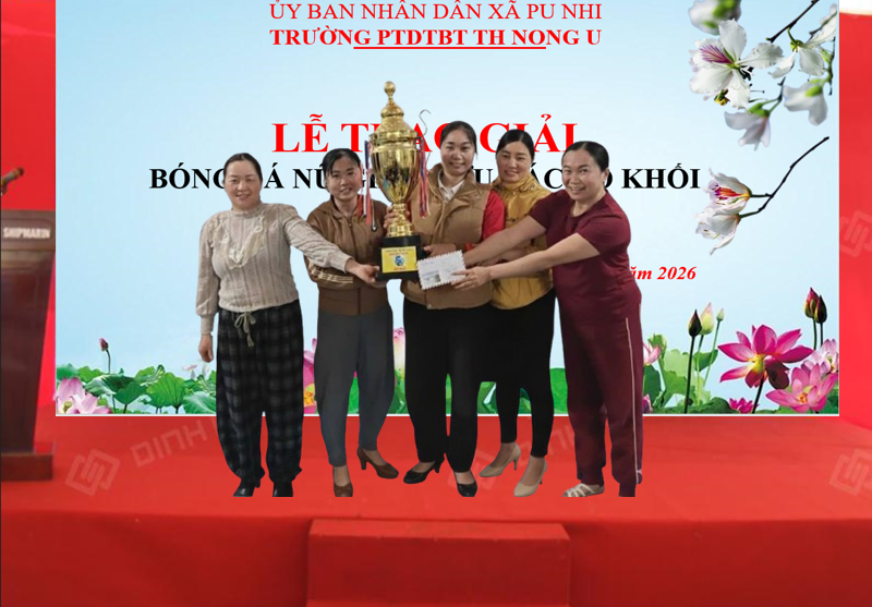 SÔI NỔI GIẢI BÓNG ĐÁ NỮ GIAO LƯU TRONG KỲ NGHỈ GIỮA HỌC KỲ I